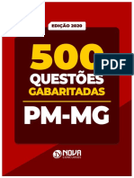 500 Questões Gabaritadas PMMG