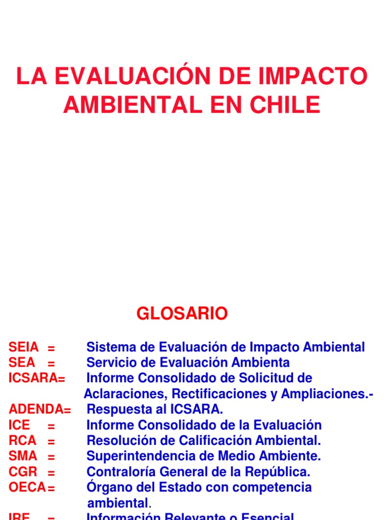 Seia 2021 | PDF | Evaluación de impacto ambiental | Entorno natural
