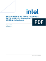 PHY Interface For The PCIe SATA USB32 DisplayPort USB4 Architectures Rev6p1