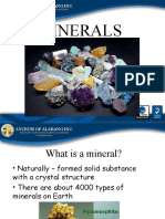 Eals Lesson 4 Minerals