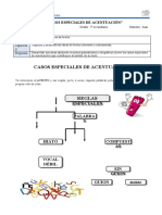 Casos Especiales de Acentuación