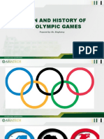 The History of the Olympic Games