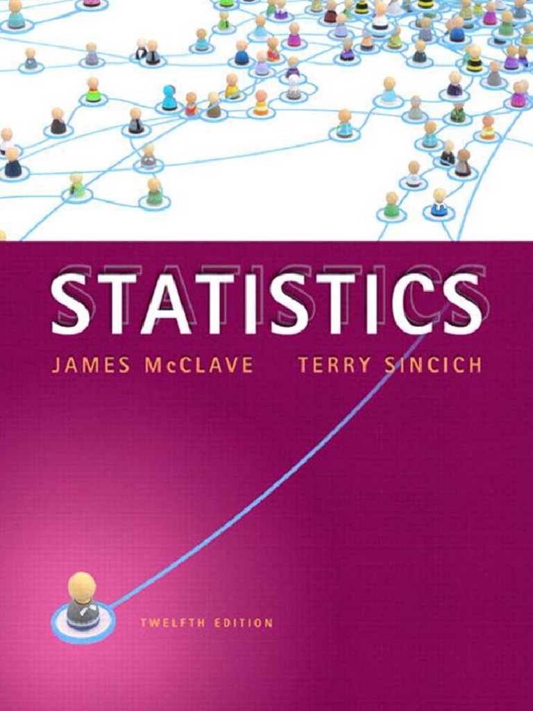 Statistics 12th Edition - James McClave, Terry Sincich | PDF | Probability  Distribution | Statistical Hypothesis Testing