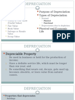 Depreciation: Depreciation Value Purpose of Depreciation Types of Depreciation