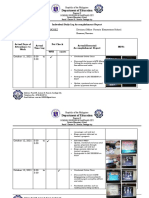 Department of Education: Individual Daily Log Accomplishment Report