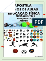 Planos de Aulas Fundamental I e II: Atividades Lúdicas e Esportivas