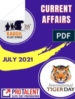 JULY 2021 CURRENT AFFAIRS