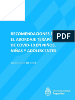 Abordaje COVID Pediatría