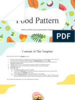 Food Pattern by Slidesgo