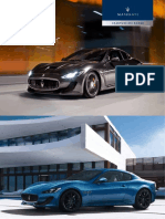Brochure Maserati - Int Granturismo - 2014