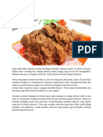 Rendang sebagai Identitas Nasional dan Integrasi melalui Pembagian Masker