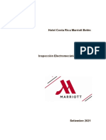 Informe Inspección Electromecánica Marriott Belen Setiembre 2021
