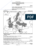 E d Geografie 2021 Test 01