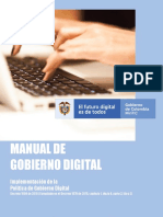 Manual de Gobierno Digital