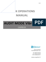 Manual Audit Vibration Mode