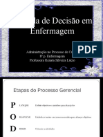 10 AULA Tomada de Decisão em Enfermagem