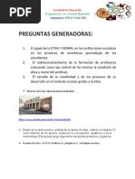 V Encuentro Etica y Valores