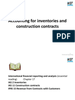 Lecture08 - Accounting For Inventories and Construction Contracts
