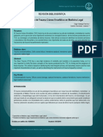 Generalidades de Trauma Cráneo Encefálico en Medicina Legal