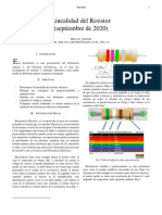 Linealidad Del Resistor - Marlon Parada