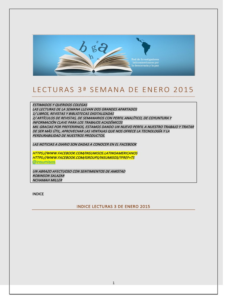 Lecturas-3-Semana-De-Enero-2015 Seminario, PDF