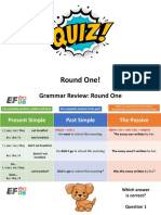 01 Round One - Perfecting Your Grammar