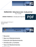 PresentaciÃ N Unidad 1 - Contexto Tipos de Mantenimiento