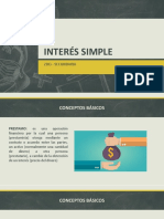 Interés Simple - Power Point