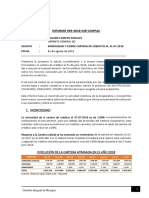 Informe 039-2018-GR Morosidad y Creditos Al 31-07-2018