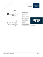 GROHE Specification Sheet 41208000