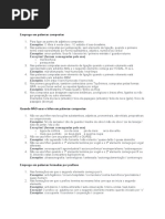 Regras do Hífen