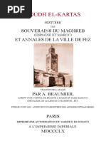 1860 - Histoire des souverains du Maghreb - Beaumier