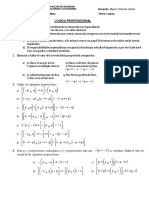 Lógica proposicional ESCUELA MILITAR DE INGENIERÍA