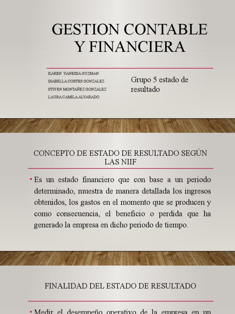 Gestion Contable y Financiera | PDF | Impuesto sobre la renta | Impuestos