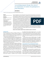 Active Metabolites As Antidepressant Drugs: The Role of Norquetiapine in The Mechanism of Action of Quetiapine in The Treatment of Mood Disorders