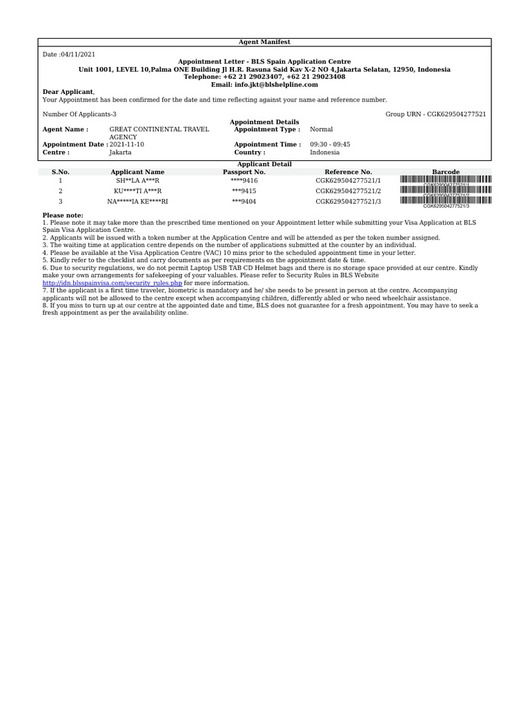 Appointment Receipt | Download Free PDF | National Security ...
