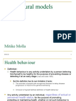 Behavioural Models: Mitike Molla