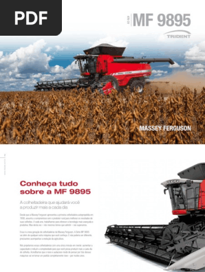 470 Cv Mf 95 Massey Ferguson Pdf Motores Radiador