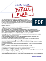 Persönlicher Notfallplan