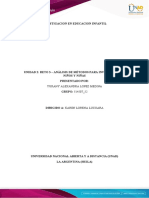 PLantilla #1 - 1 - Unidades 1,2 y 3 - Reto 5 - Estructuración de Un Método de Investigación en Educación Infantil (Recuperado Automáticamente)