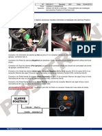 Instalação dos alarmes Pósitron e Pronnect 440 - C3 2012 (Citroen)