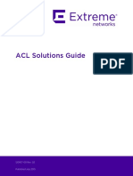 ACL Solutions Guide: 120937-00 Rev. 02 Published July 2015