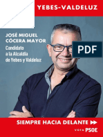 Psoe Yebes Valdeluz Programa 2019