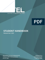 Student Handbook: Released July 1 2019