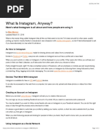 What Is Instagram, Anyway?: Here's What Instagram Is All About and How People Are Using It