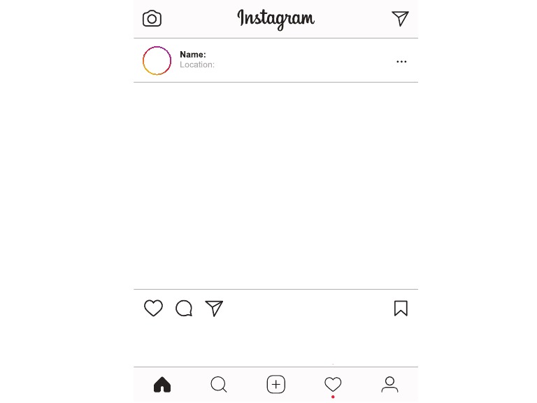 Instagram Template PDF