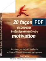 20 Facons de Se Motiver