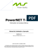 PowerNET T-500 Manual de Instalação e Operação