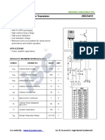 Isc 2SC5411: Silicon NPN Power Transistor