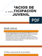 Espacios de Participación Juvenil